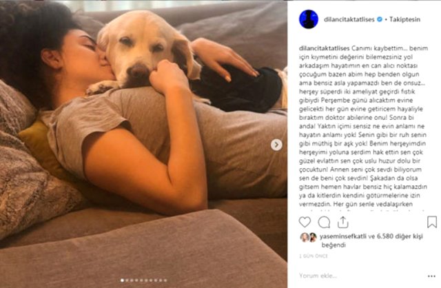 Dilan Çıtak acısını böyle duyurdu: Canımı kaybettim