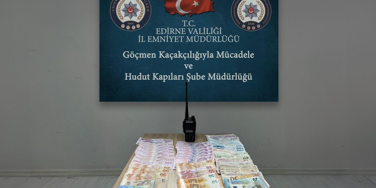 Edirne'de Göçmen Kaçakçıları Tutuklandı