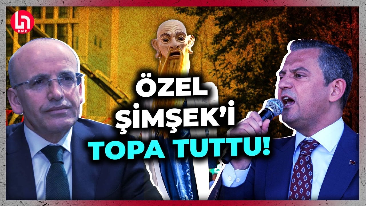 Özgür Özel açtı ağzını yumdu gözünü! Mehmet Şimşek'e olay sözler!