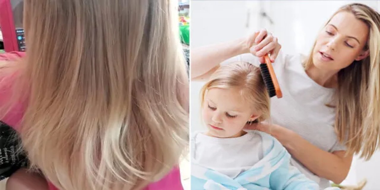 Anne kızının saçını hiç yıkamadı: Ara sıra argan yağı ve saç maskeleri kullanıyor