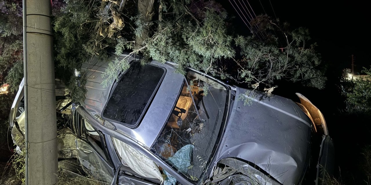 İzmir'de Şarampole Devrilen Cipin Sürücüsü Öldü