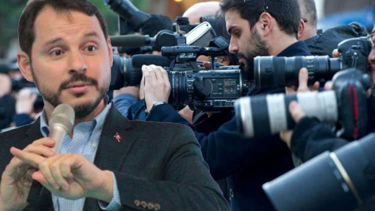Bakan Albayrak, "Gazeteciler için özgürce soru sorabiliyorlar" dedi ama gerçek başka...