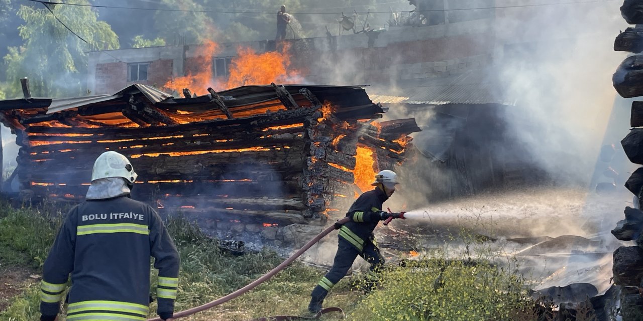 Bolu'da Yangın: Alevler Büyüdükçe Büyüdü!