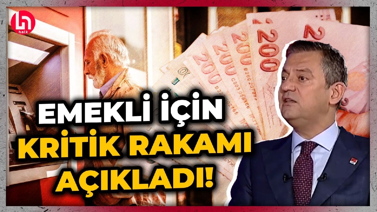 İşte Özgür Özel’in emekli maaşı için masaya koyduğu rakam!