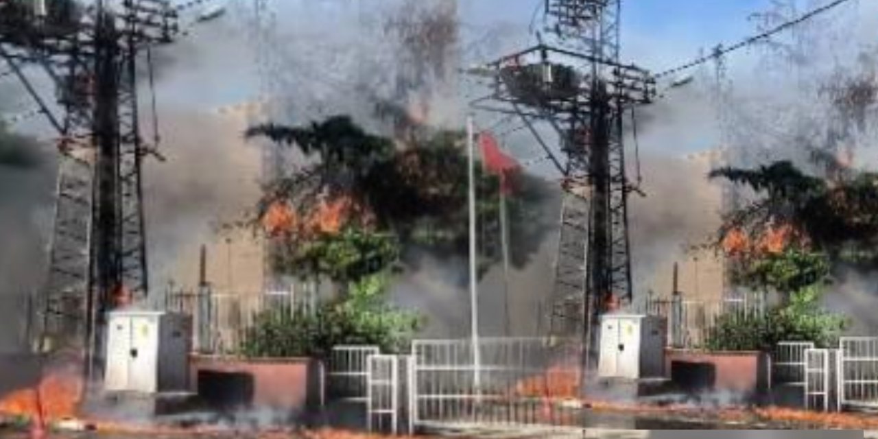 Korkutan Yangın: Trafo Alev Alev Yandı