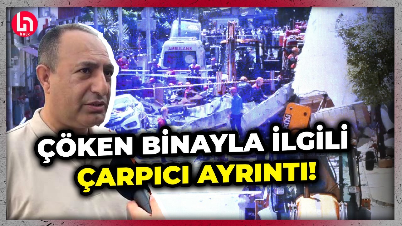 Küçükçekmece'de çöken binada 1 kişi hayatını kaybetti! İşte o bina ile ilgili çarpıcı ayrıntı!
