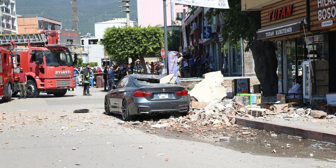 Hatay'da Korkutan Patlama!