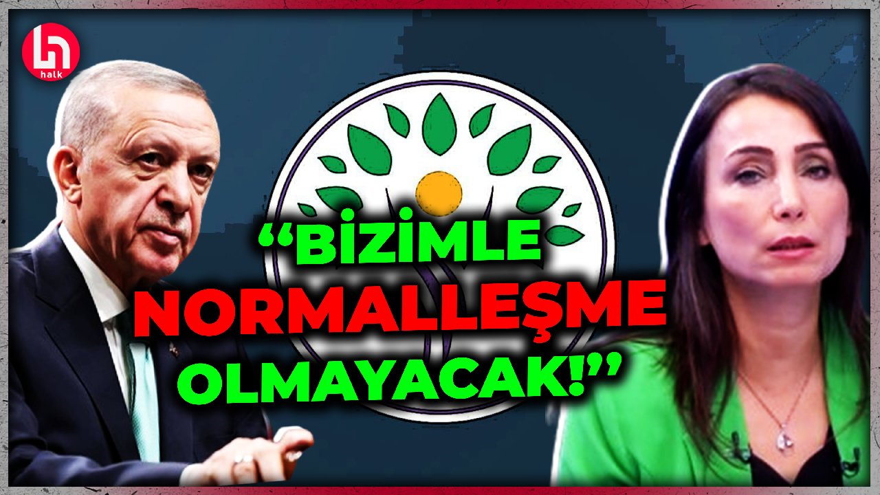 DEM Parti Eş Başkanı Hatimoğulları iktidara öyle şeyler söyledi ki!