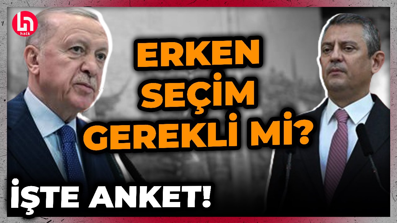 Erken seçim gerekli mi? İşte çok konuşulacak anket sonuçları!