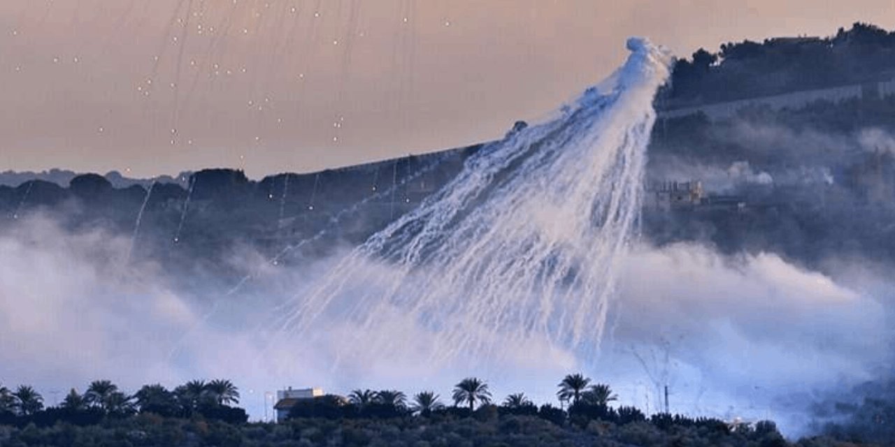 İsrail'in Lübnan'da En Az 17 Bölgeye Beyaz Fosfor Bombalarıyla Saldırdığı Tespit Edildi