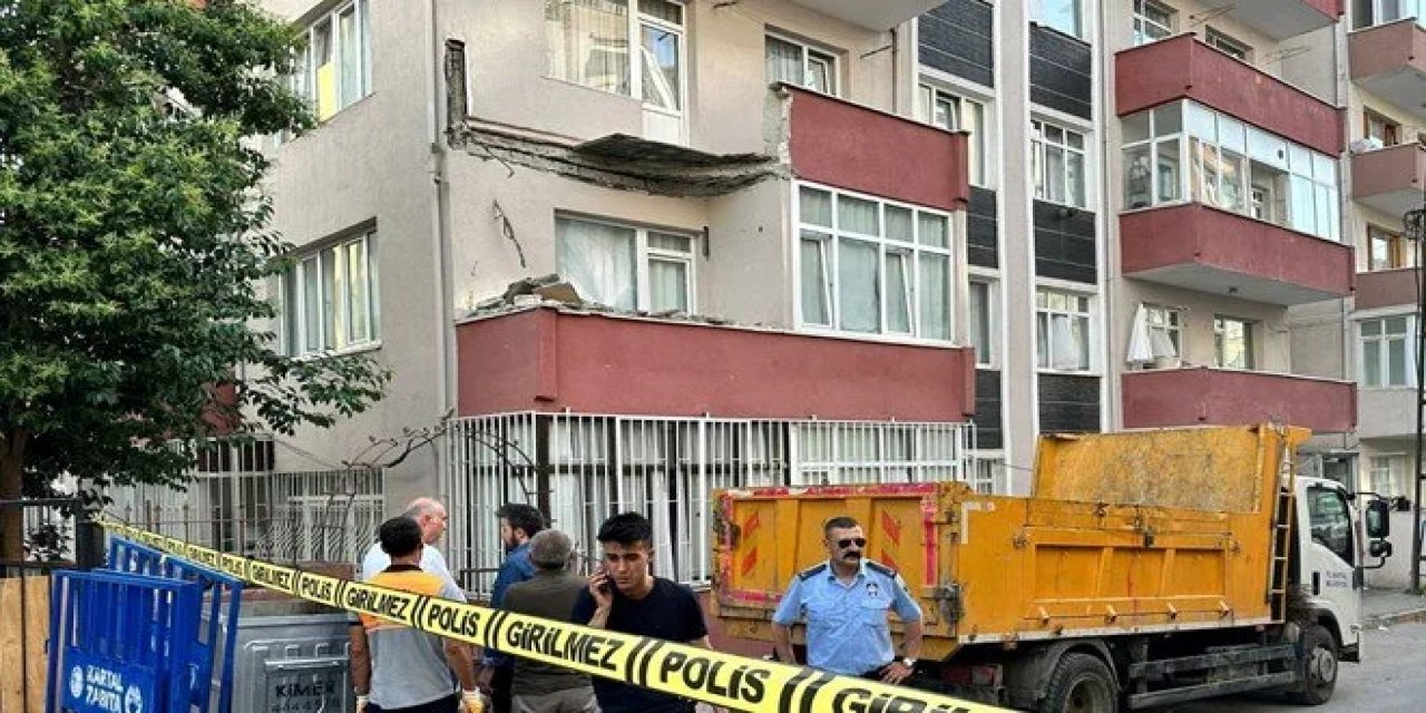 Kartal'da Panik: 5 Katlı Bina Balkonu Çöktü Vatandaşlar Tahliye Edildi!