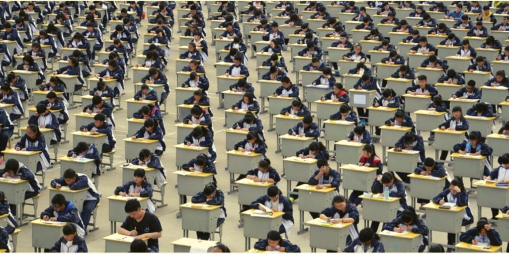 Çin'de En Zorlu Sınavına Rekor Katılım: 13 Milyon Öğrenci Yarıştı