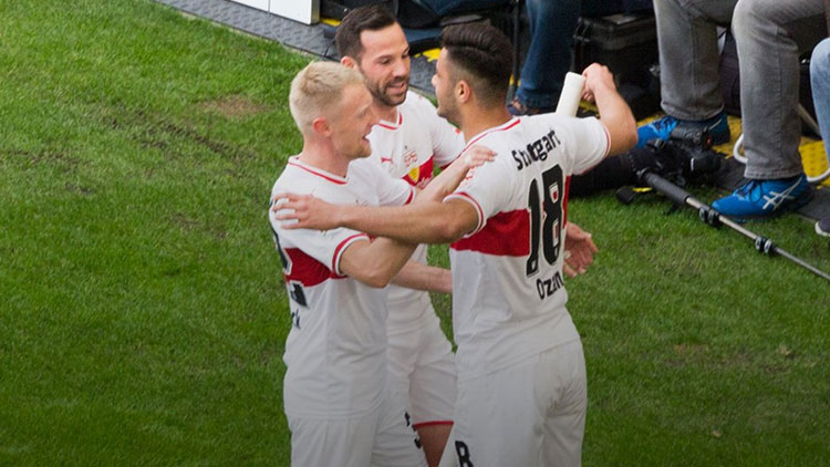 Ozan Kabak, Stuttgart'ta iki gol birden attı!
