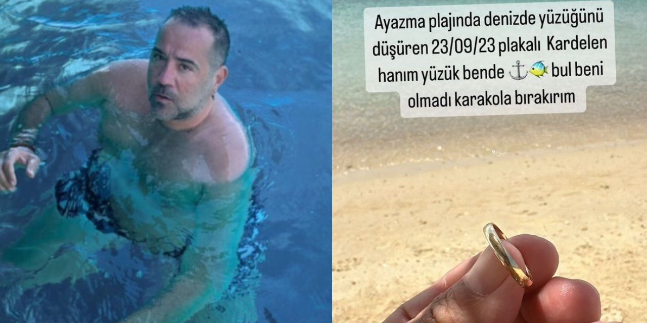 Ata Demirer Plajda Yüzük Buldu: Sahibine Seslendi