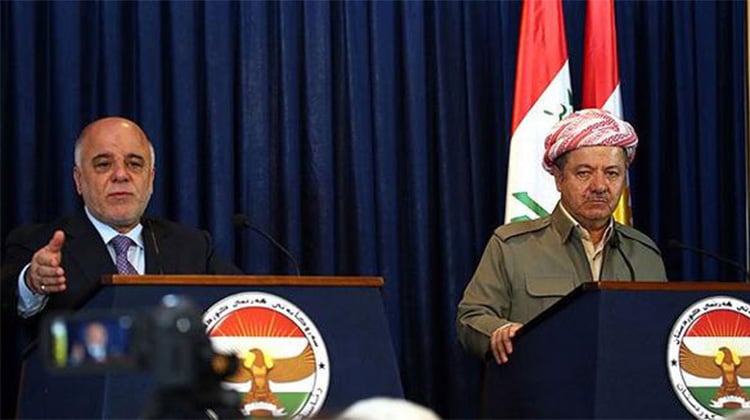 Irak Başbakanı el-Abadi'den Barzani'ye: Referandum yasal değil, tanımayız!