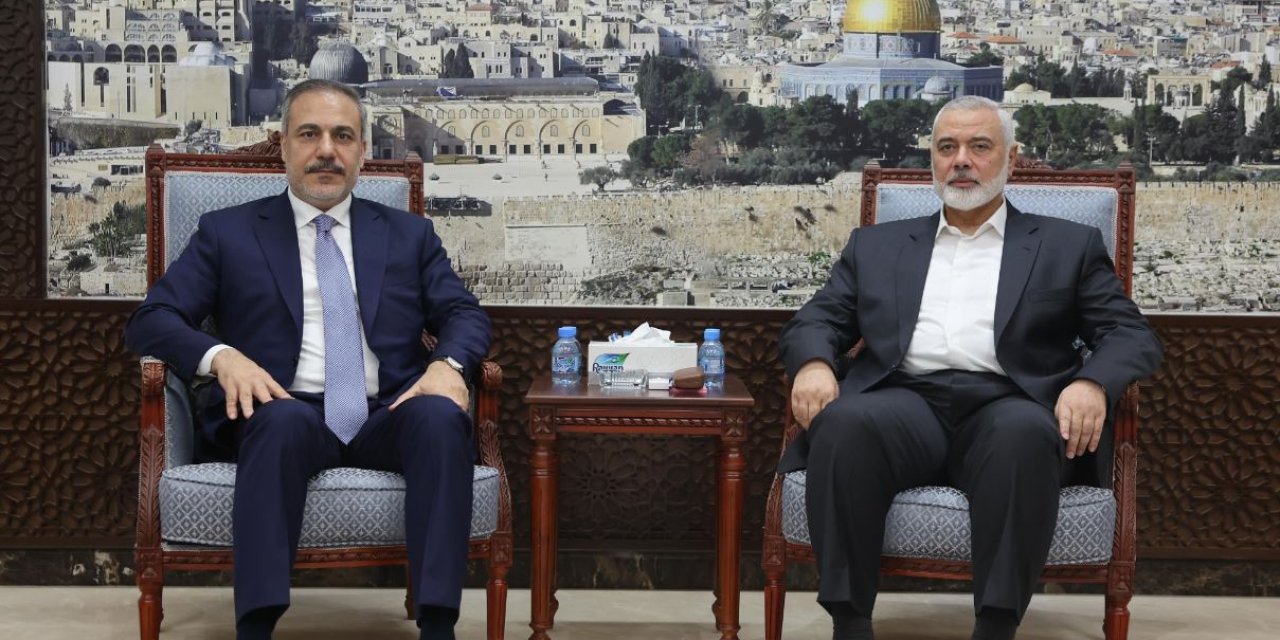 Bakan Fidan'dan, Hamas Lideri İle Kritik Görüşme