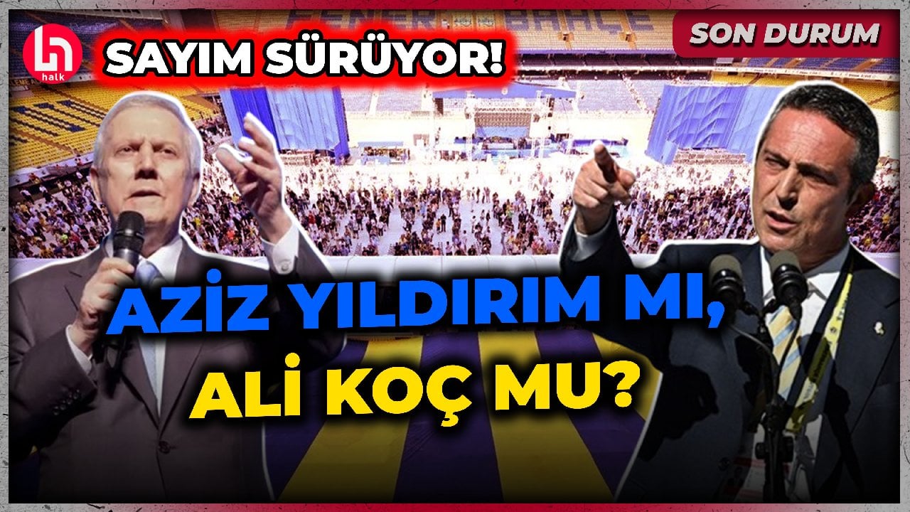 SON DURUM! Fenerbahçe başkanını seçiyor! Sayım son hızla sürüyor, işte detaylar!