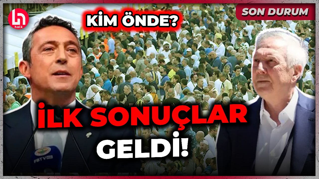 SON DURUM! Ali Koç mu, Aziz Yıldırım mı? İşte ilk sonuçlar!