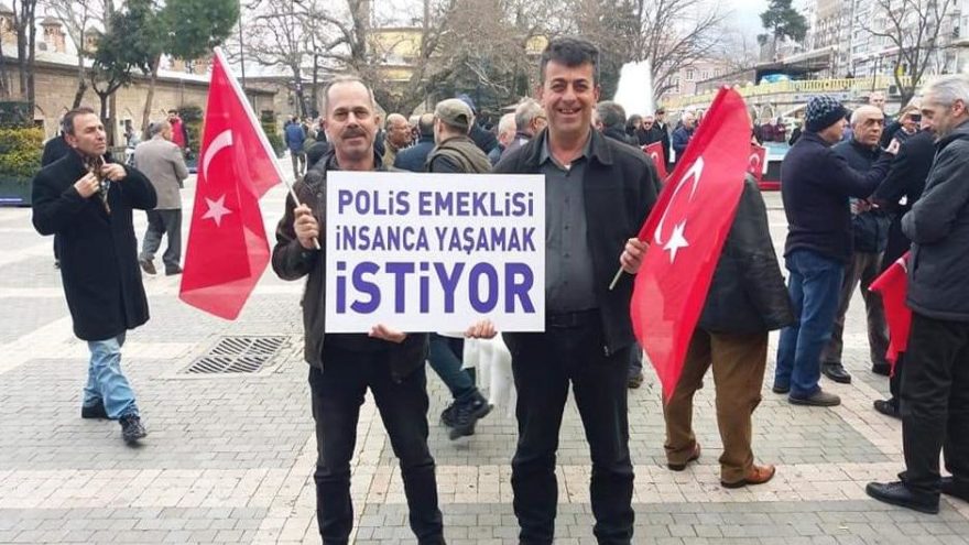 Emekli polislerden 3600 talebi