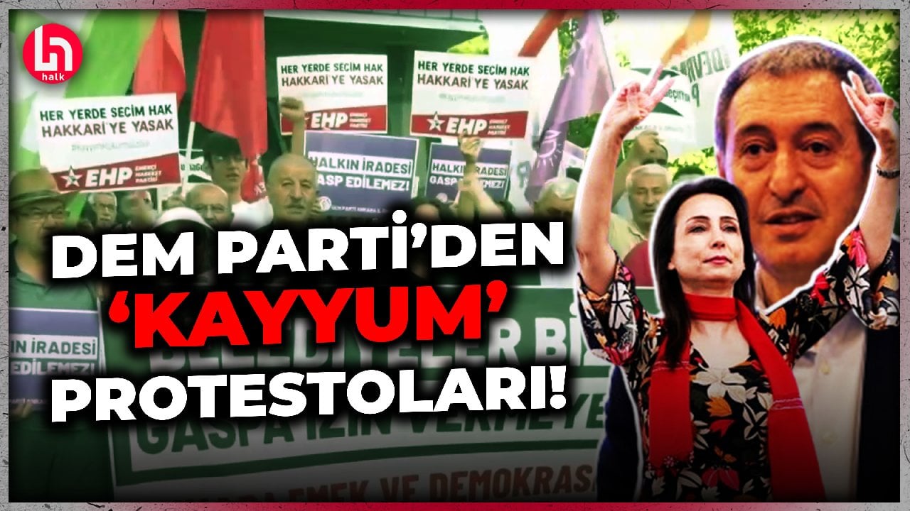 Hakkari'deki kayyuma karşı DEM Parti meydanlardan ses yükseltti!