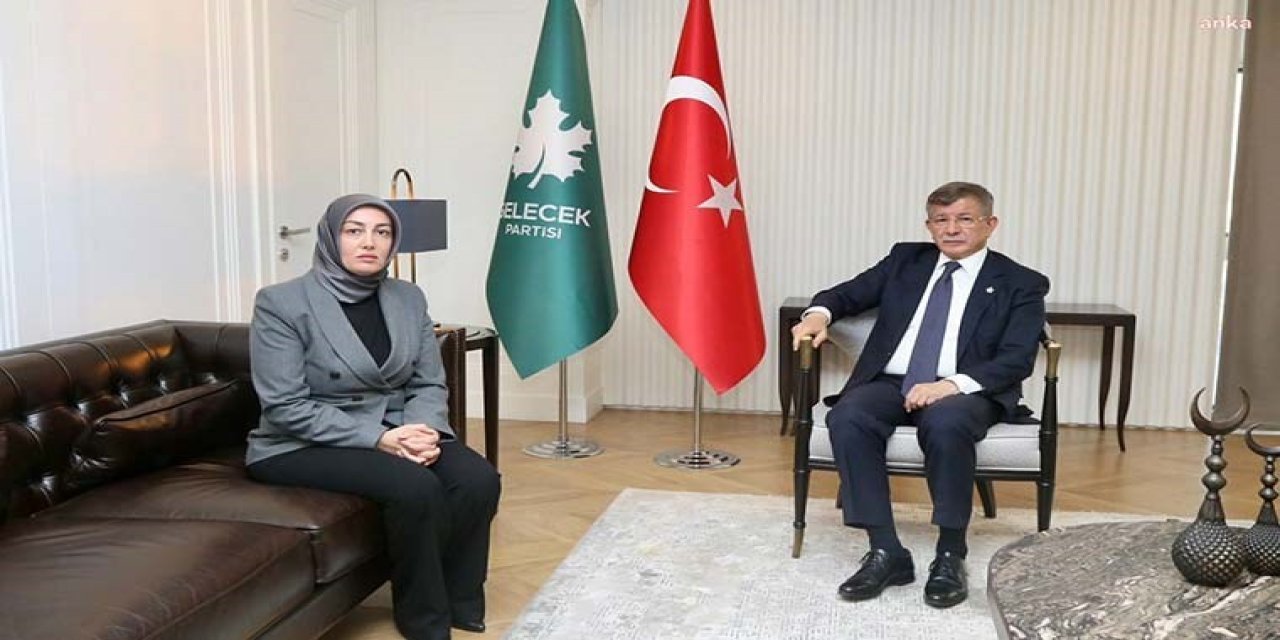 Ayşe Ateş, Davutoğlu ile Görüştü