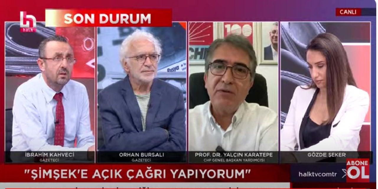 Karatepe'den Şimşek'e Çağrı! Paranın Kaynağını Canlı Yayında Halkın Önünde Anlatalım