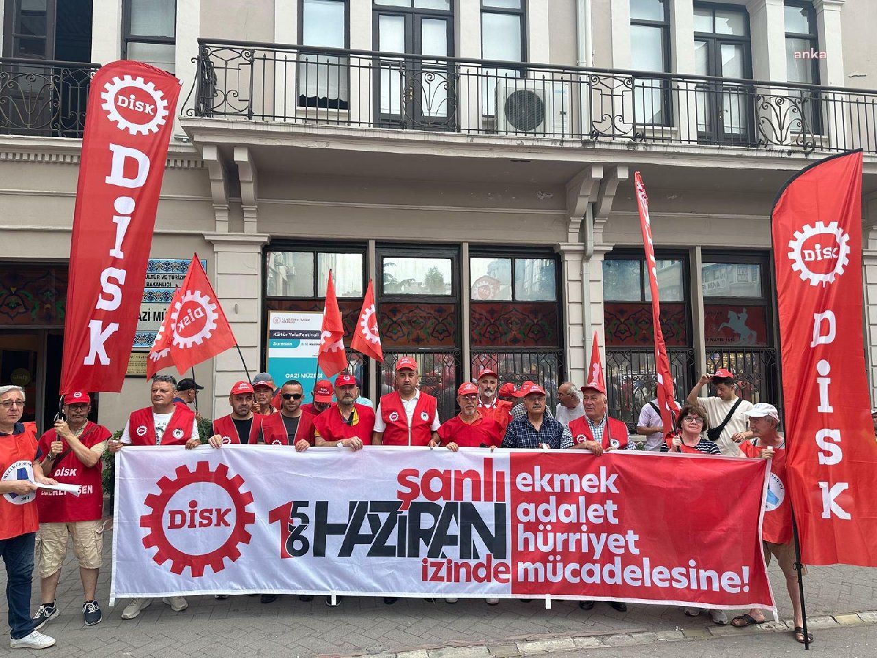 Samsun'da Türkiye'nin En Büyük İşçi Eylemi Anıldı