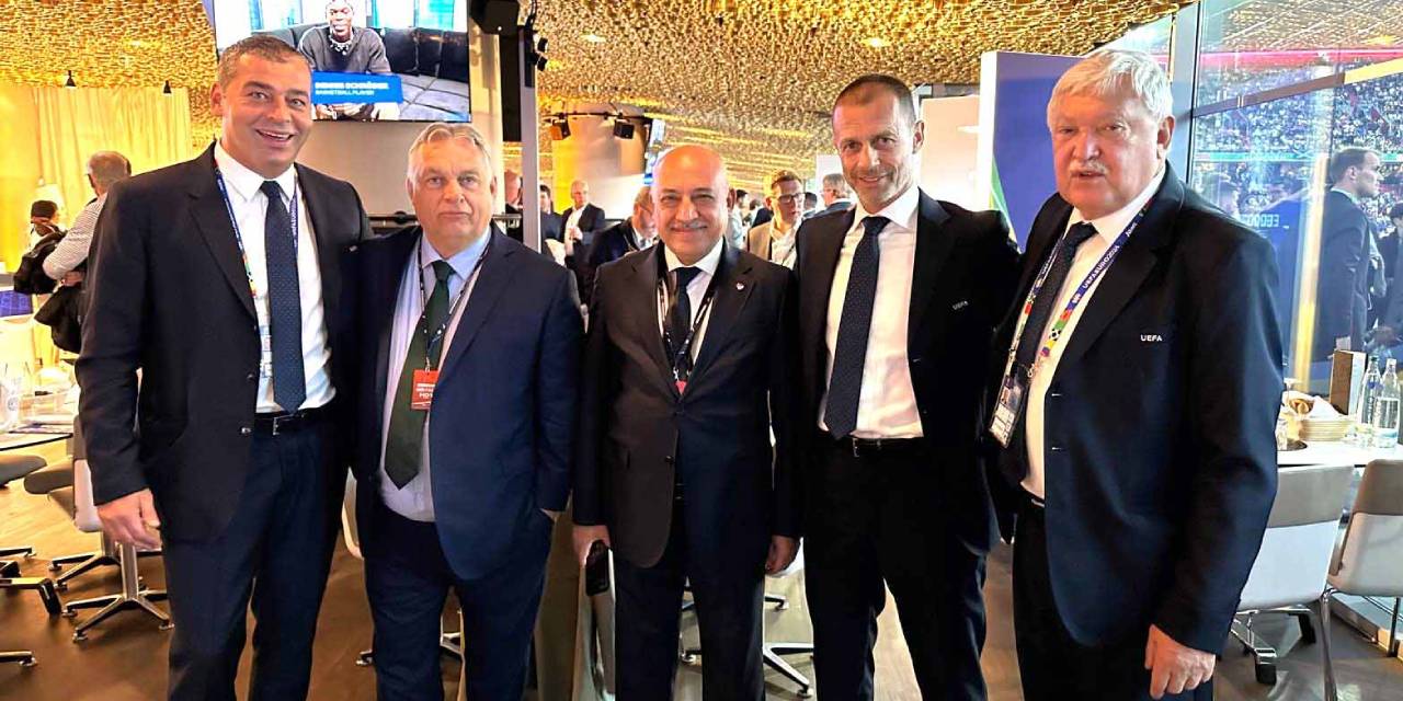 TFF Başkanı Büyükekşi, FIFA ve UEFA Başkanları İle Buluştu