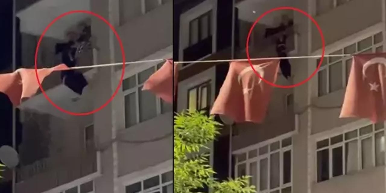 Yakalanan IŞİD'li Balkondan Atlamaya Çalıştı