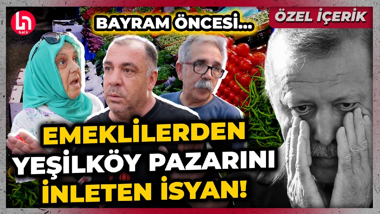 Emekliye "Bayram alışverişi yapabildiniz mi?" diye sorduk. Mikrofonu kime uzattıysak isyan etti!