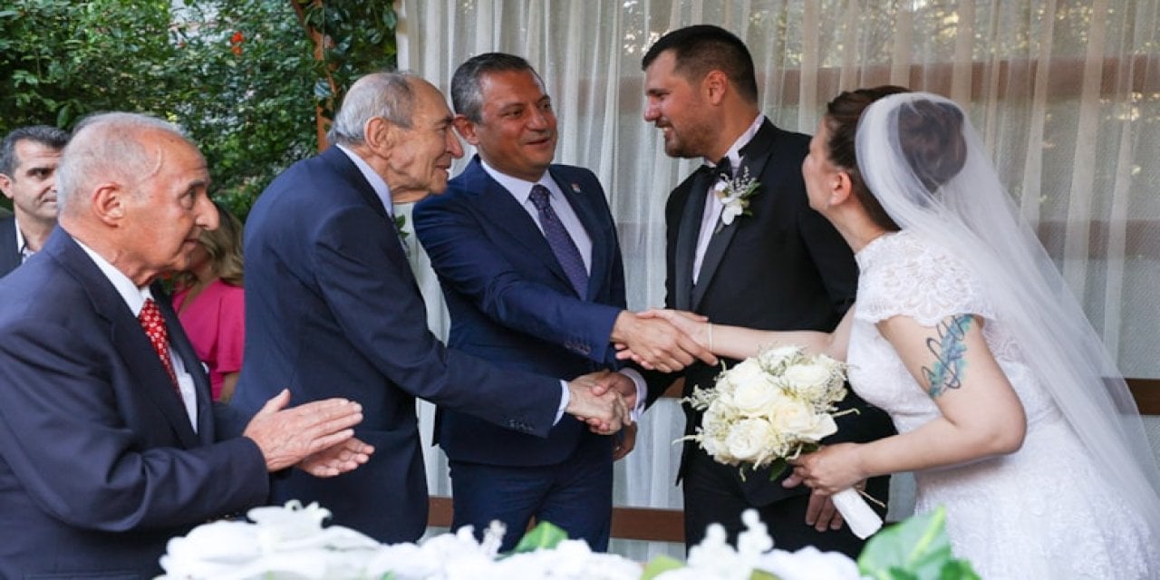 Özgür Özel Nikah Şahidi Oldu