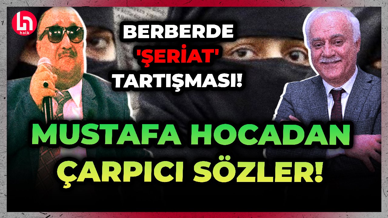 Hatipoğlu'nun arkadaşı Mustafa Hoca, 'şeriat' tartışmasına başlatan kişiye öyle bir yanıt verdi ki!