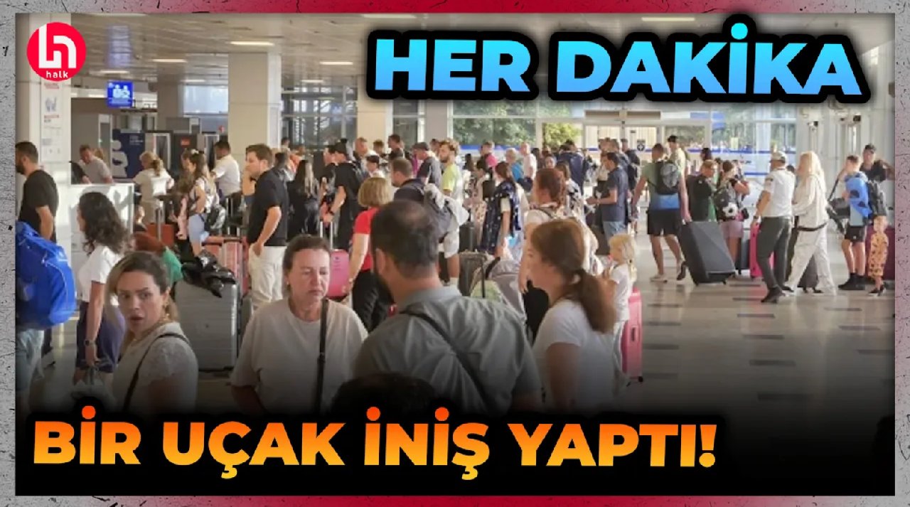 Bayram tatili rekorla başladı! Antalya'ya dakikada 1 uçak indi! Bodrum'a 1 günde 500 bin kişi girdi!