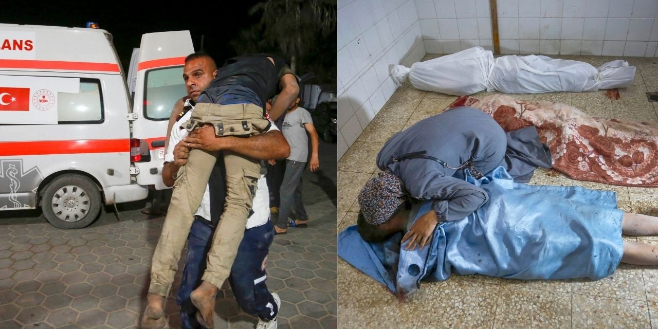 İsrail Yine Gazze'deki Nusayrat Kampını Bombardımana Tuttu : Ölü ve Yaralılar Var