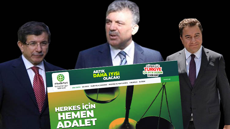 Yeni bir partinin internet sitesinin alan adındaki adres bilgisinin sanal olduğu ortaya çıktı...