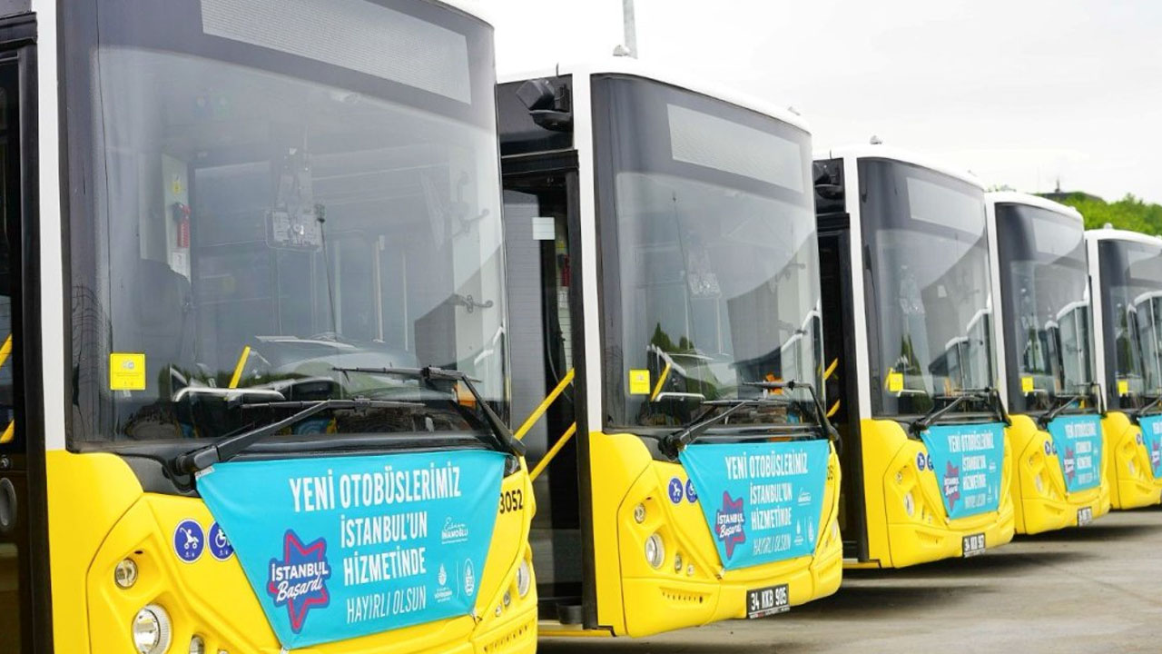 İETT'ye 35 Yeni Otobüs