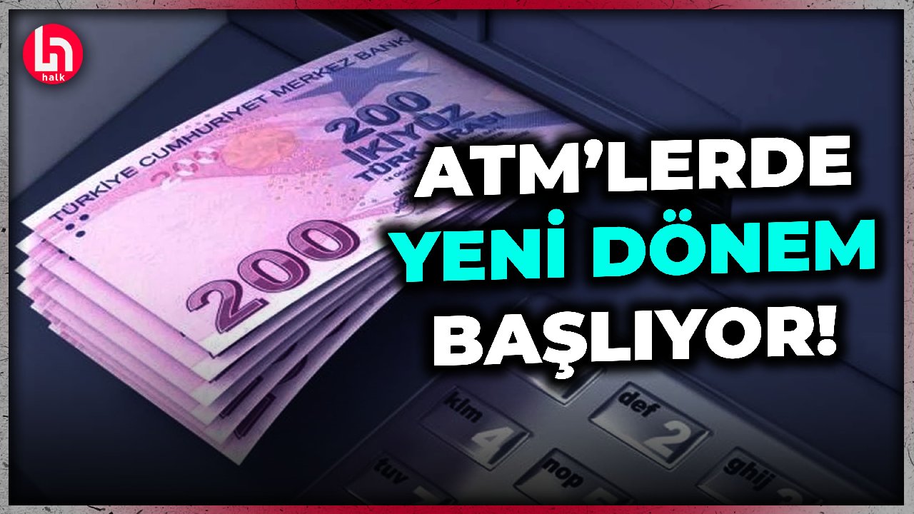 ATM'lerde bayramdan sonra para çekmede yeni uygulama başlıyor