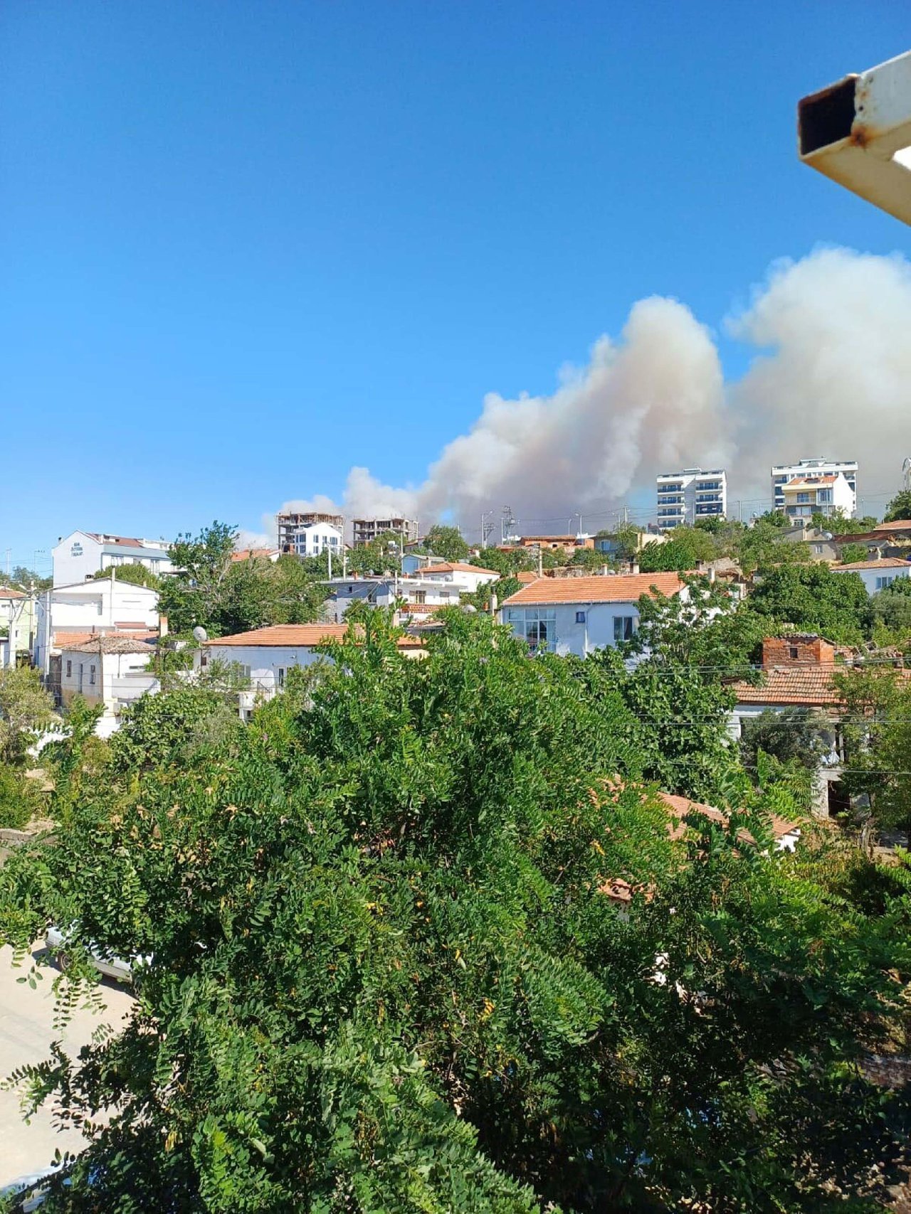 Çanakkale'de Bir Orman Yangını Daha