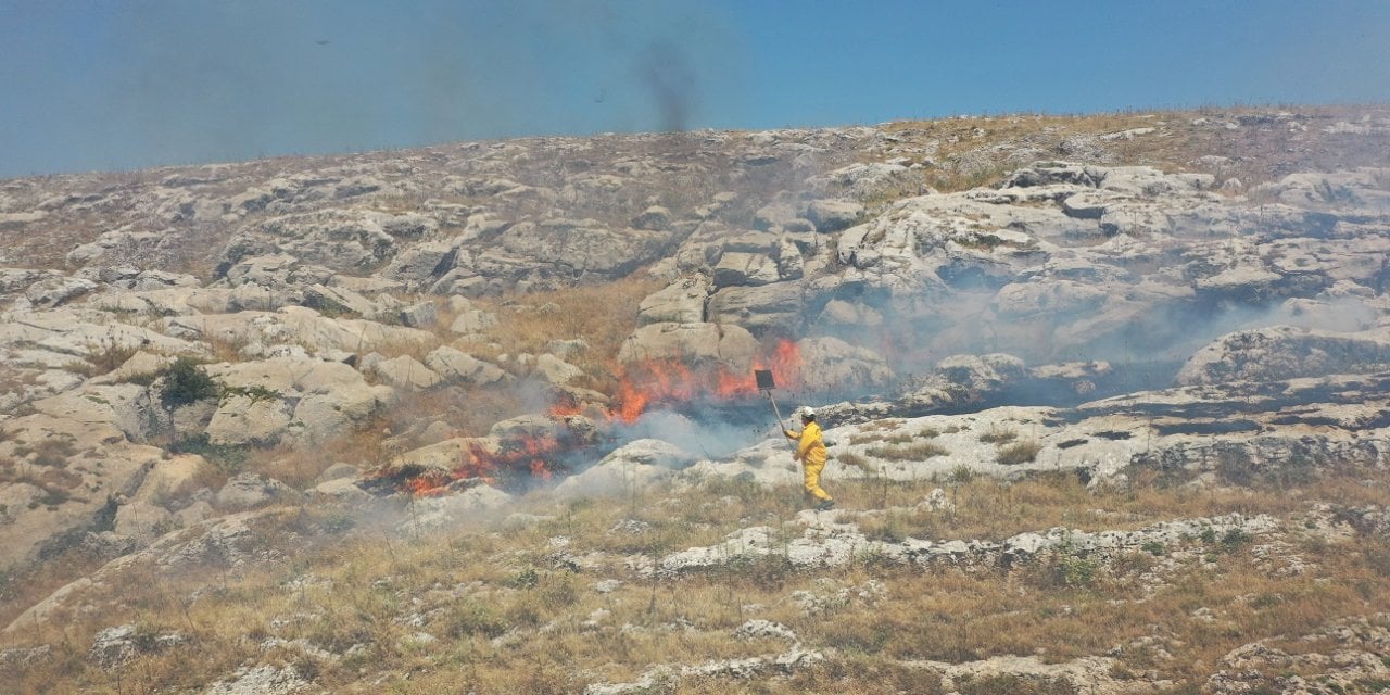 Adıyaman'da Korkutan Yangın!