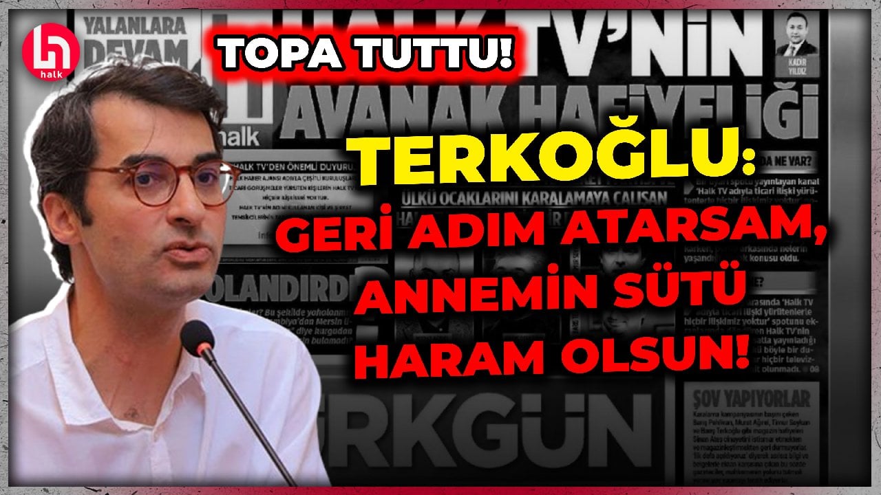 MHP basınının hedef gösterdiği Barış Terkoğlu'ndan tarihe geçecek konuşma!