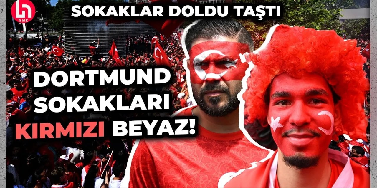 Dortmund yine kırmızı-beyaz! Almanya sokakları maç öncesi doldu taştı