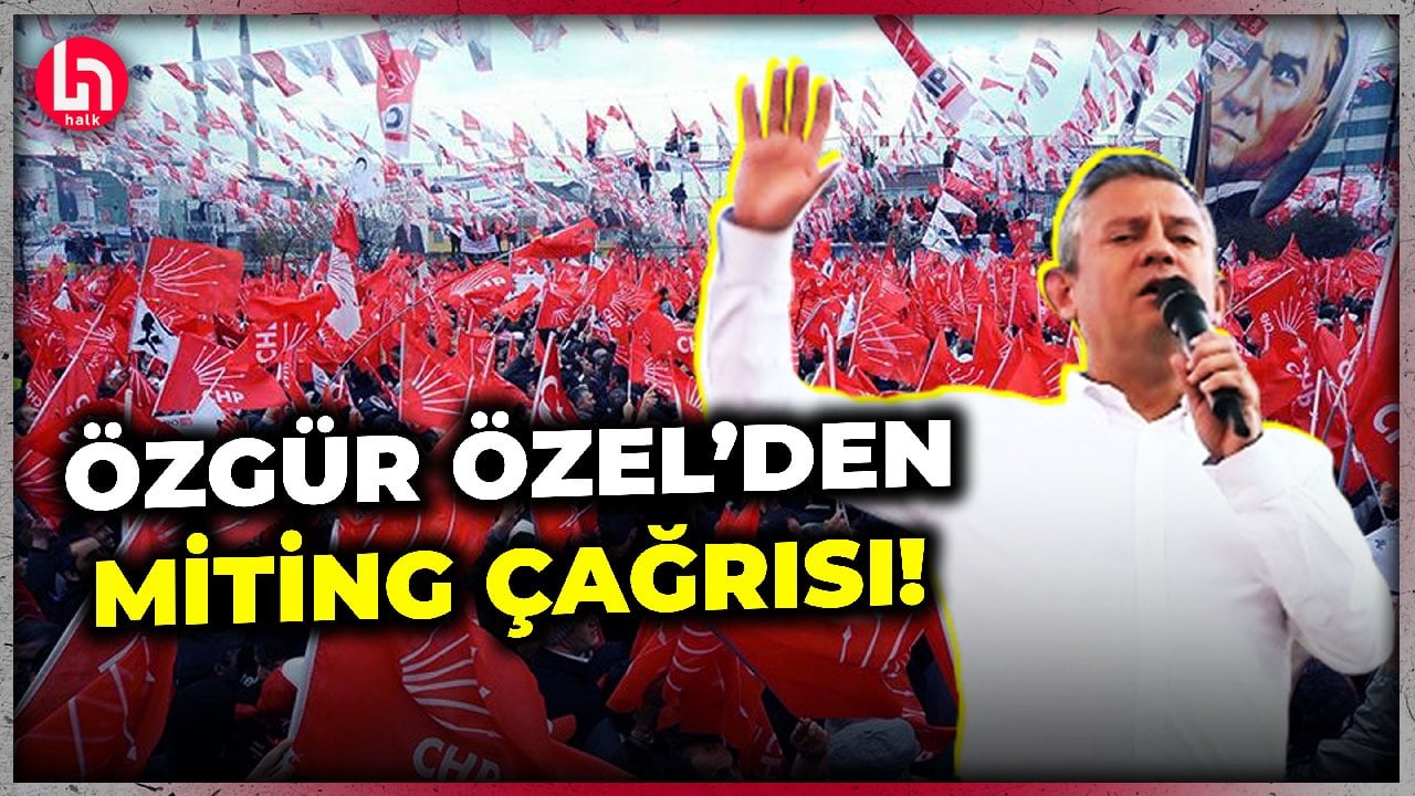 CHP lideri Özgür Özel, Malatya'dan halka böyle seslendi!