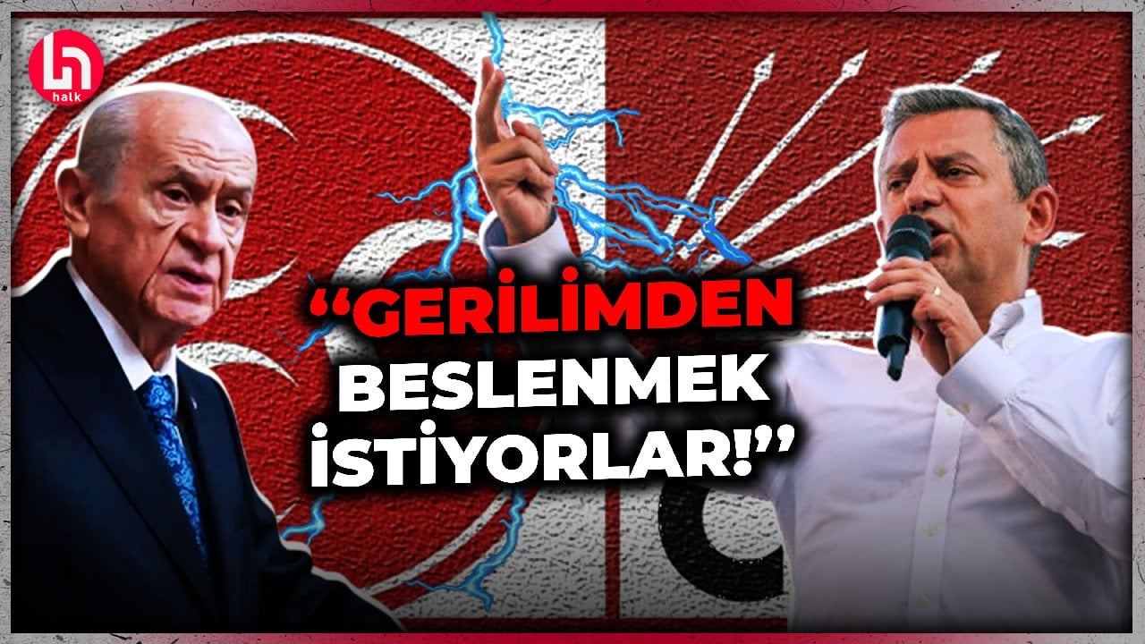 CHP-MHP tansiyonu yükseliyor! Özgür Özel'den Bahçeli'ye şok sözler!