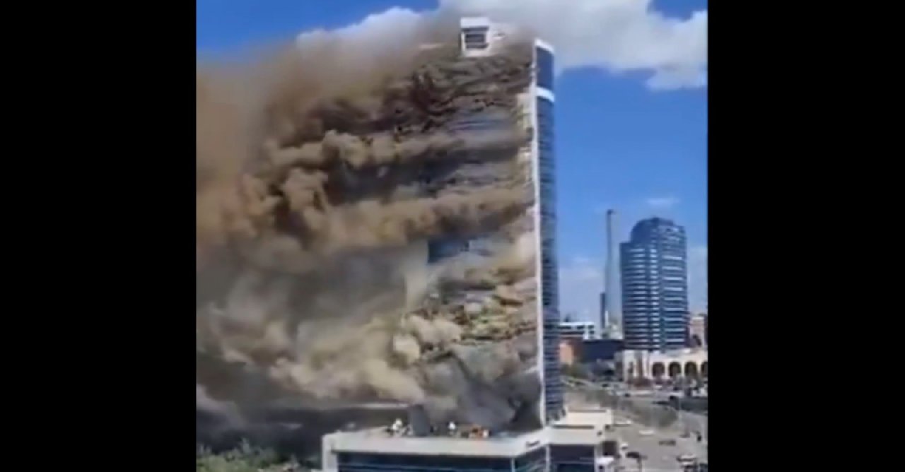 Fettah Tamince'nin Sahibi Olduğu Lüks Rezidans İnşaatında Yangın Çıktı