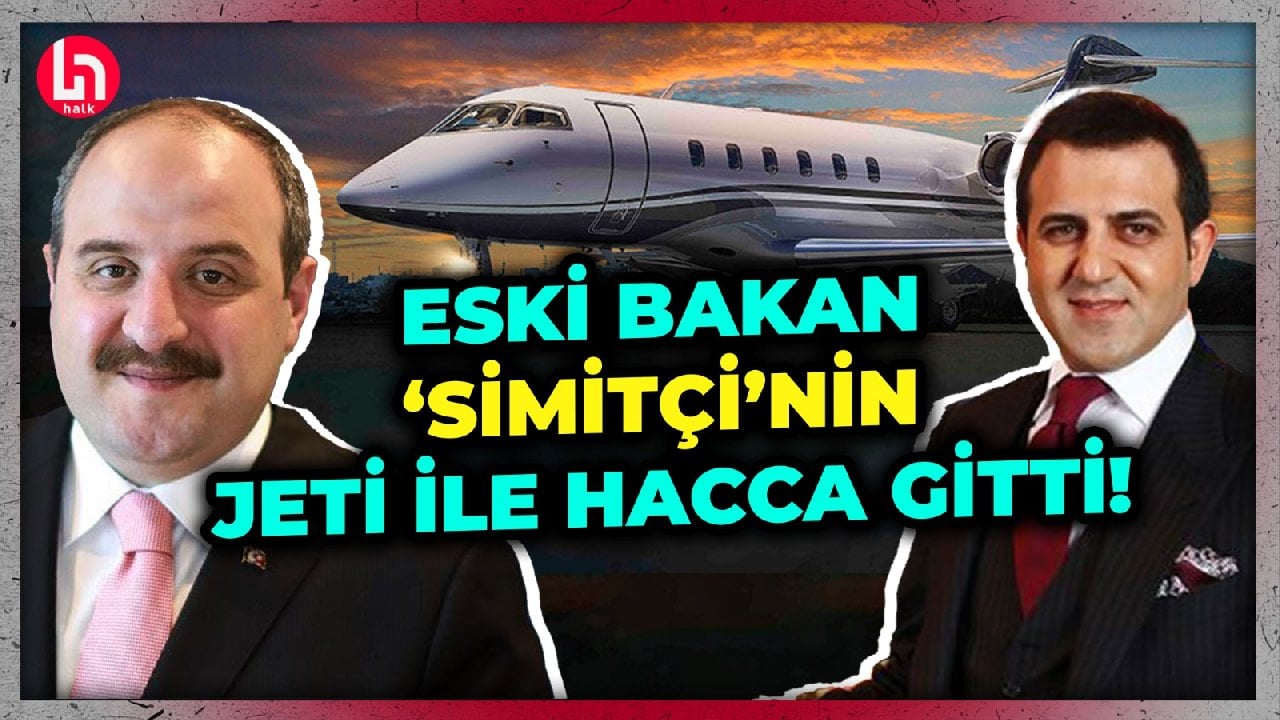 Eski Bakan Mustafa Varank, simit sarayının patronunun jetiyle hacca gitti!