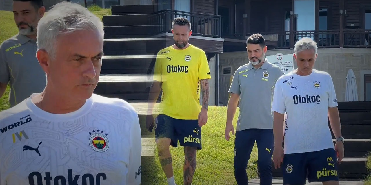 Jose Mourinho Fenerbahçe İle İlk İdmanına Çıktı