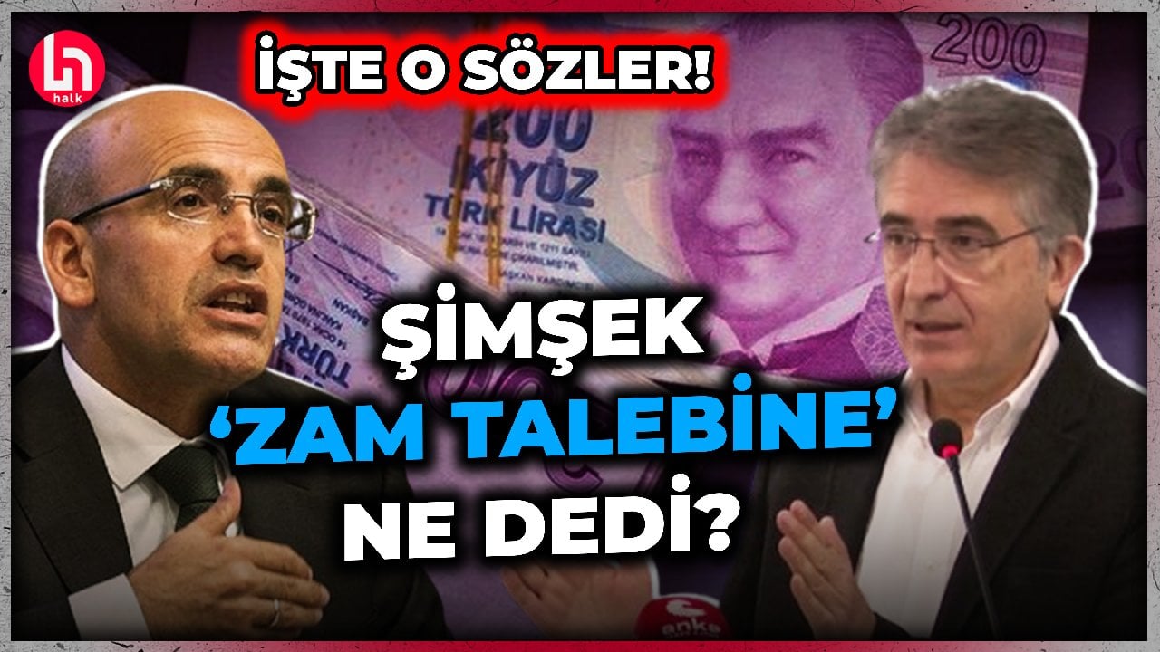 Emekli, memur ve asgari ücretliye zam talebine Şimşek ne yanıt verdi? İlk kez duyacaksınız!