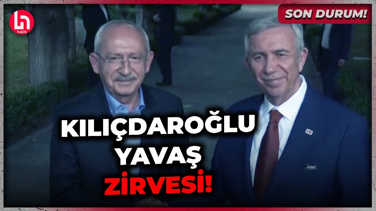 SON DURUM! Kılıçdaroğlu - Mansur Yavaş buluşmasından ilk görüntüler!