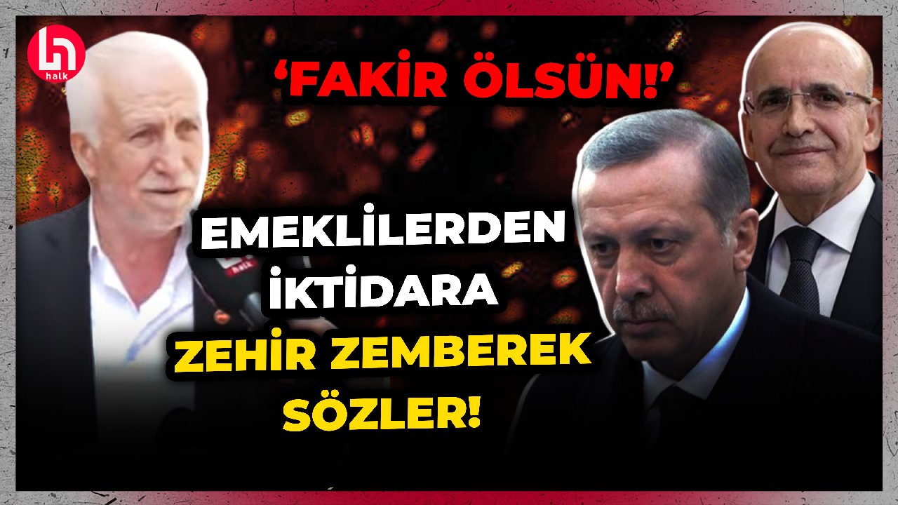 Emeklilerden Şimşek ve Erdoğan'ı kızdıracak maaş tepkisi!