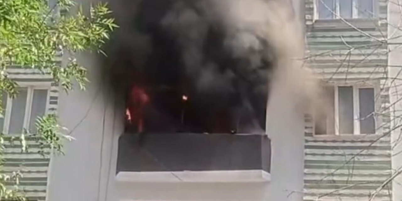 Apartmanda Korkutan Yangın: 5 Kişi Yaralandı!